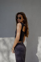 ISABELLA TOP NEGRO TOPS - Tienda Siete Mares