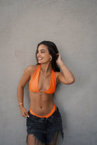 ISLA BIKINI TOP NARANJO BIKINIS - Tienda Siete Mares
