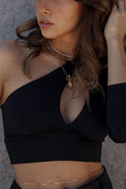 LIPA TOP NEGRO TOPS - Tienda Siete Mares