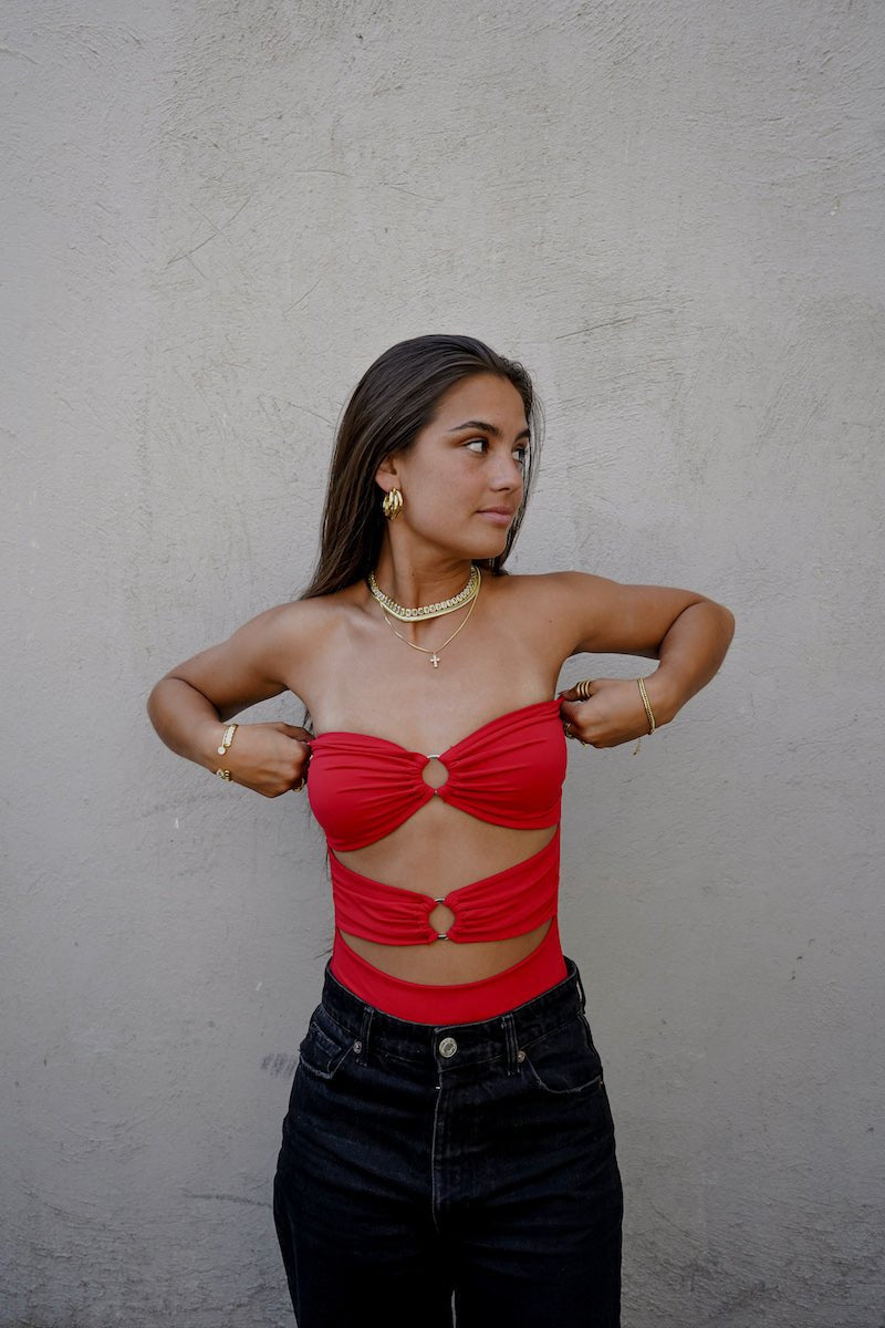 LUCIANA BODY ROJO BODIES - Tienda Siete Mares