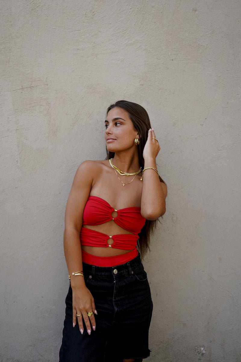 LUCIANA BODY ROJO BODIES - Tienda Siete Mares