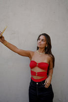 LUCIANA BODY ROJO BODIES - Tienda Siete Mares