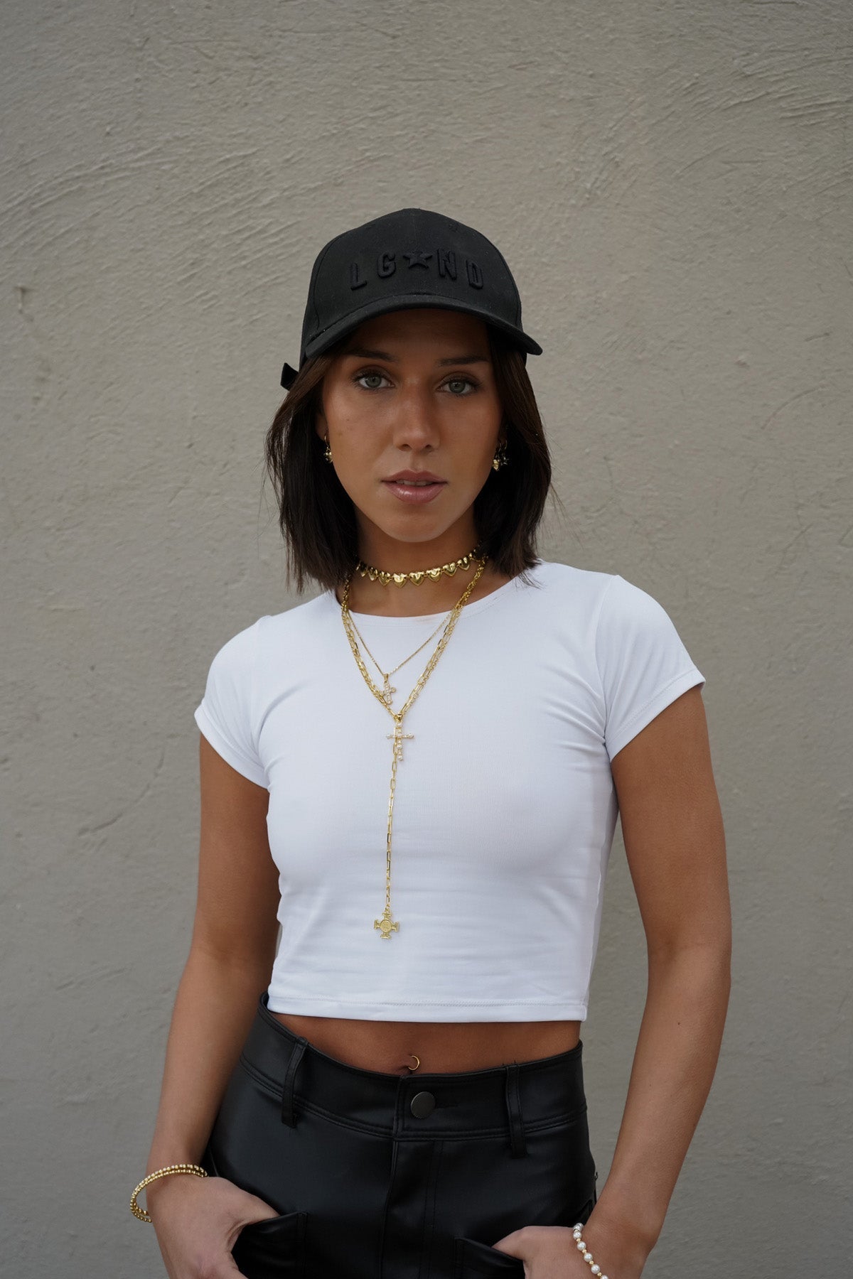 LUCY TOP MIDI BLANCO TOPS - Tienda Siete Mares