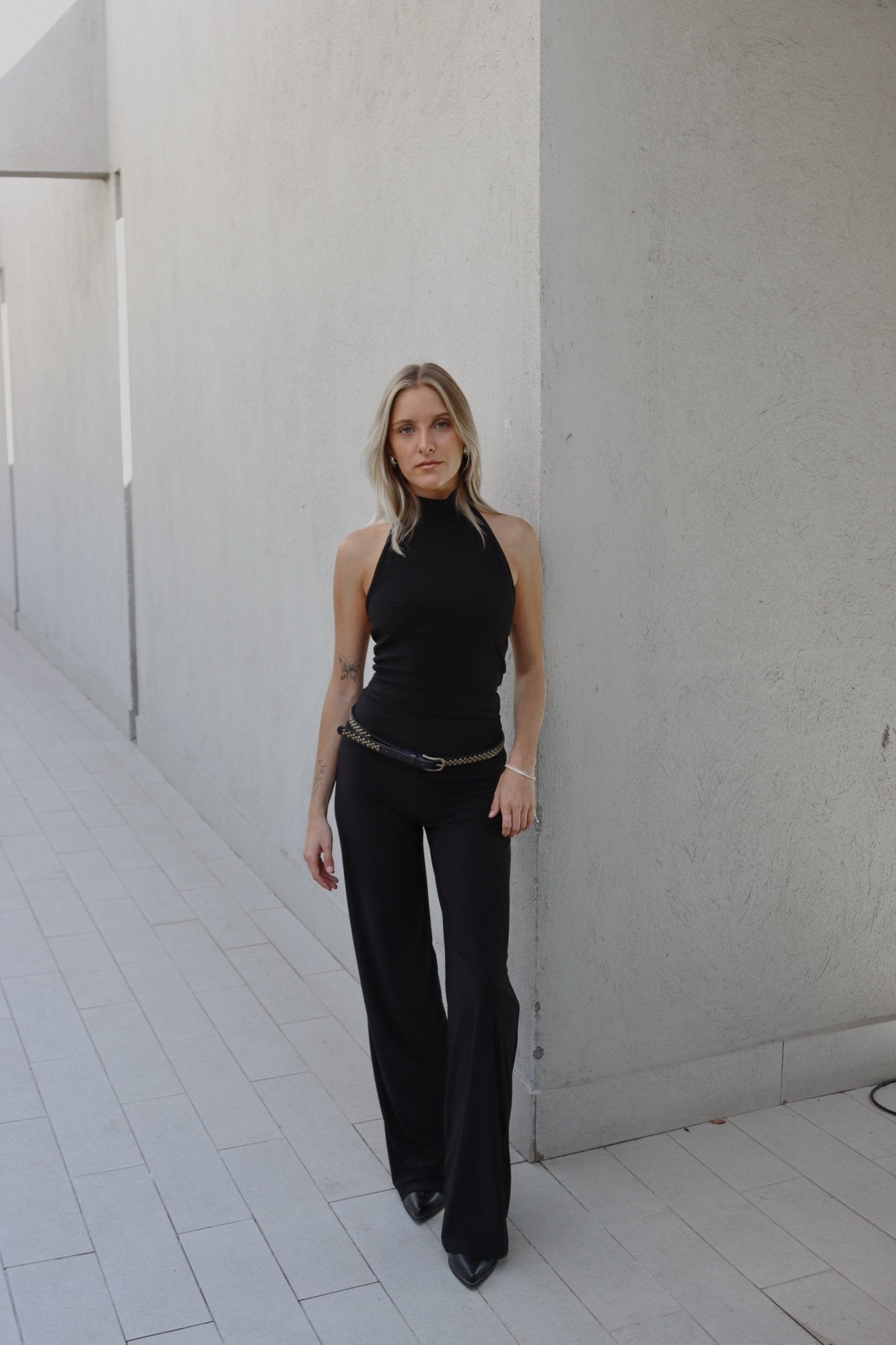 MARIANA TOP NEGRO TOPS - Tienda Siete Mares