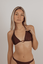MAYA BIKINI TOP CAFÉ BIKINIS - Tienda Siete Mares