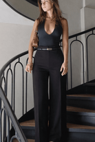 PALERMO PANTS NEGRO BOTTOMS - Tienda Siete Mares