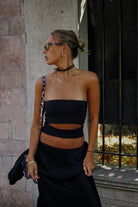 PARIS TOP NEGRO TOPS - Tienda Siete Mares