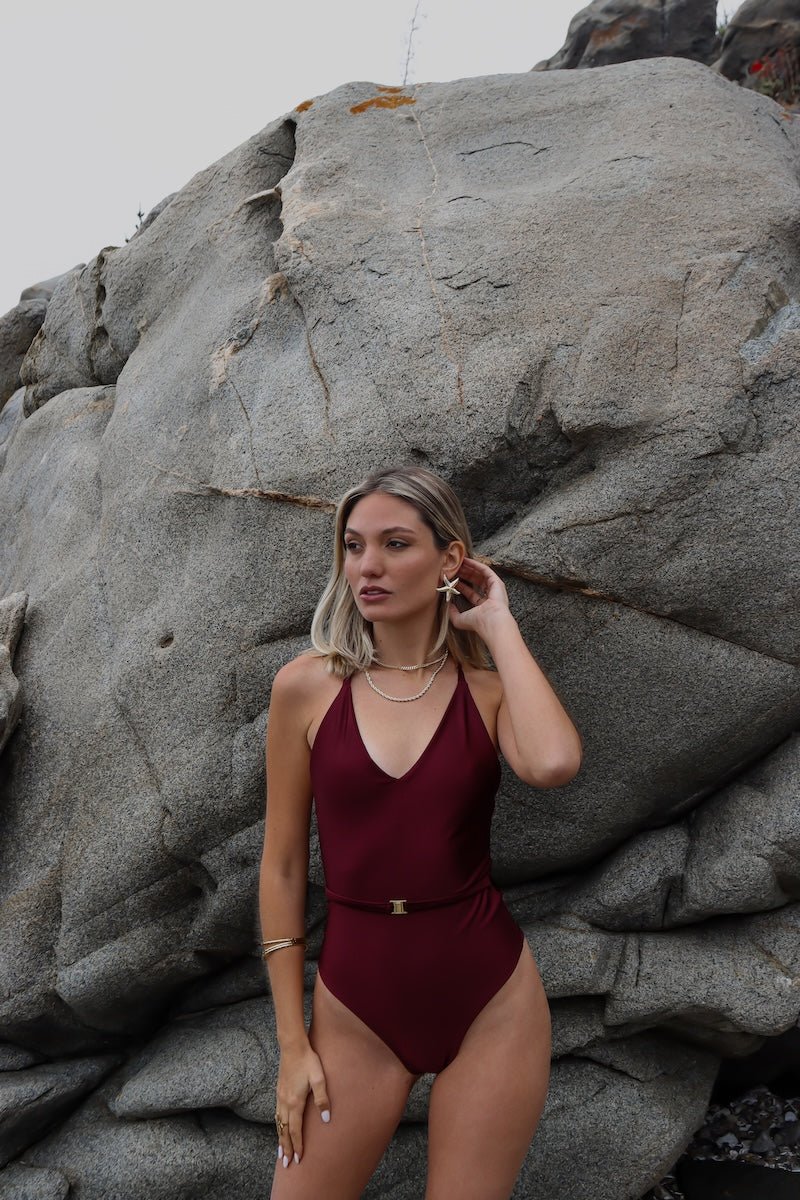 ROMANA TRAJE DE BAÑO BURDEO TRAJES DE BAÑO - Tienda Siete Mares