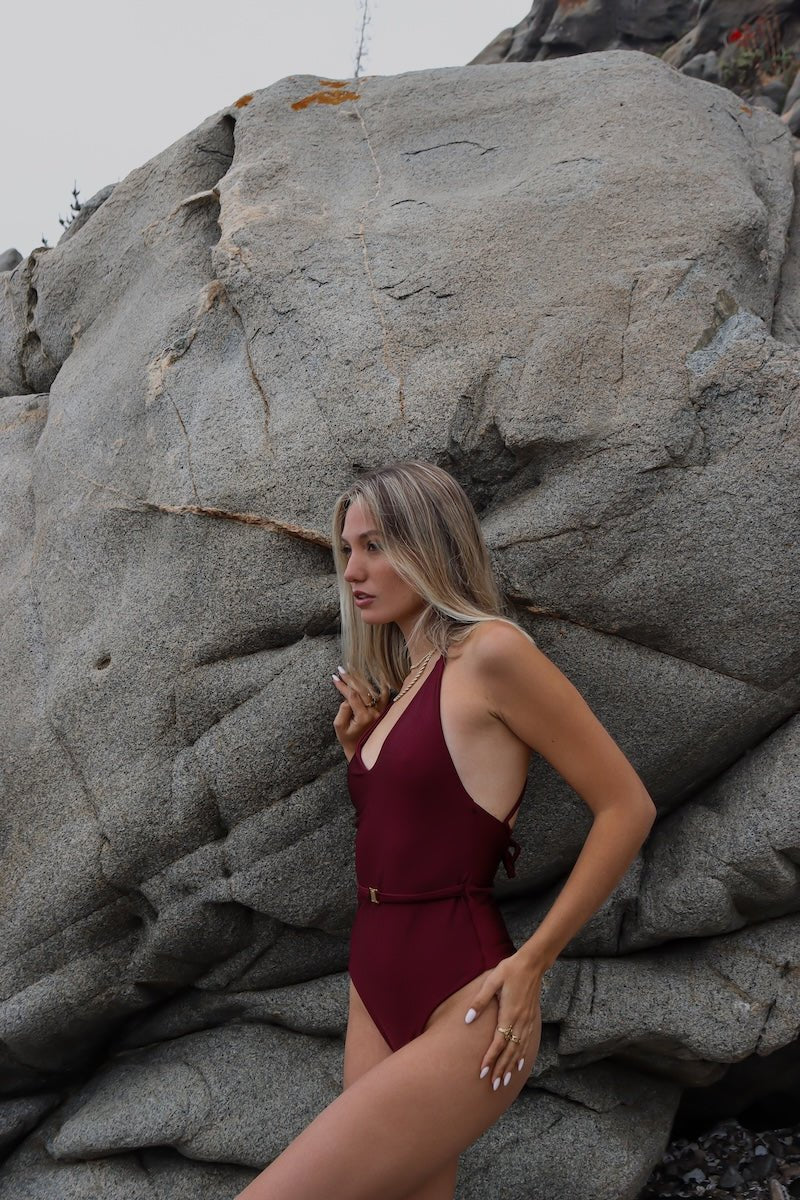 ROMANA TRAJE DE BAÑO BURDEO TRAJES DE BAÑO - Tienda Siete Mares