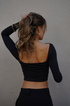 SOPHIE TOP NEGRO TOPS - Tienda Siete Mares