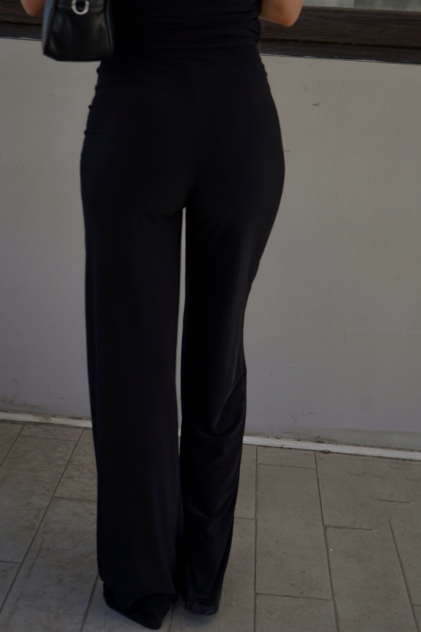 TRIANA PANTS NEGRO BOTTOMS - Tienda Siete Mares