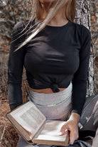 ANNE BASIC TOP NEGRO TOPS - Tienda Siete Mares