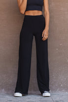 NEREA PANTS NEGRO BOTTOMS - Tienda Siete Mares