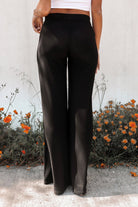 NEREA PANTS NEGRO BOTTOMS - Tienda Siete Mares